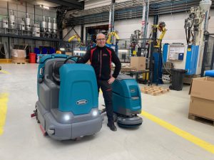 Levering Tennant T12 Schrobmachine