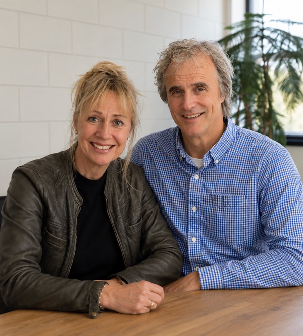Philip Oldenboom en Frouke Koolhof